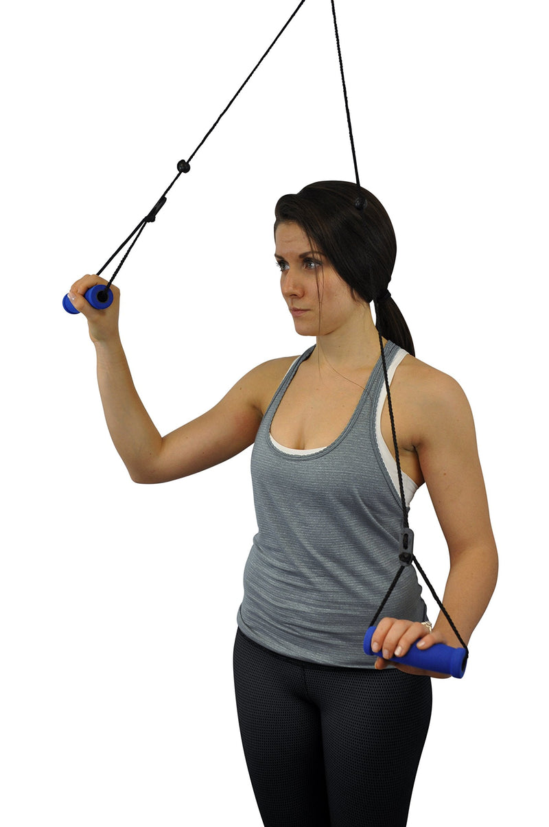 [Australia] - Blue Jay An Elite Healthcare Brand Move those Shoulders Overdoor Shoulder Pully With Door Strap - Fully Assembled , Improves Range of Motion | Easily Adjustable for Physiotheraphic Exercises. 