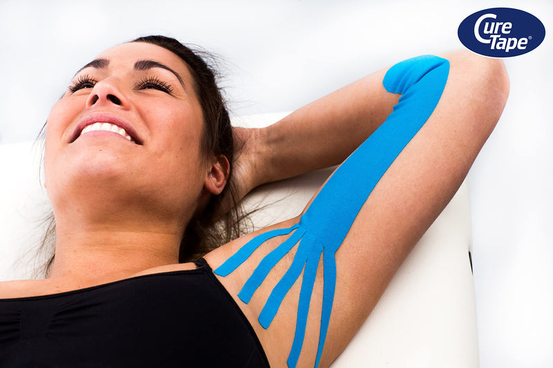 [Australia] - CureTape 3 Rolls (2”x 8ft) Waterproof Kinesiology Tape | Safari Stripes | Sports Kinesiology Tape for Extreme Conditions | Increase Mobility & Performance | Reduce Joint Pain | Recover Faster 
