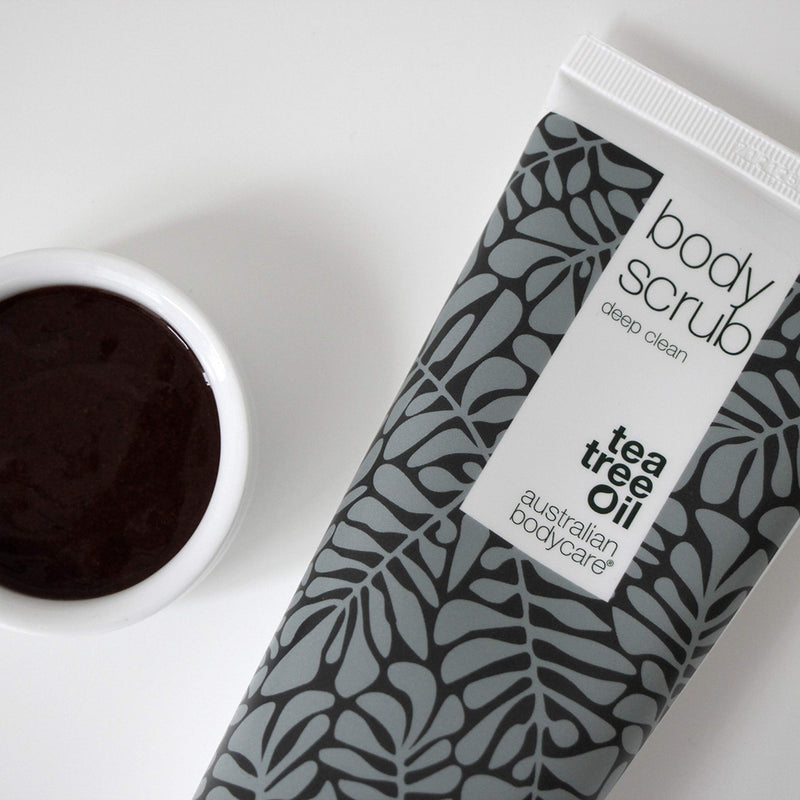 [Australia] - Australian Bodycare Body Scrub for Women & Men 200 ml | Tea Tree Oil Body Scrub Exfoliator | Foot Scrub for Hard Skin | for Pimples on The Back & Body | with Australian Tea Tree Oil 200 ml (Pack of 1) 