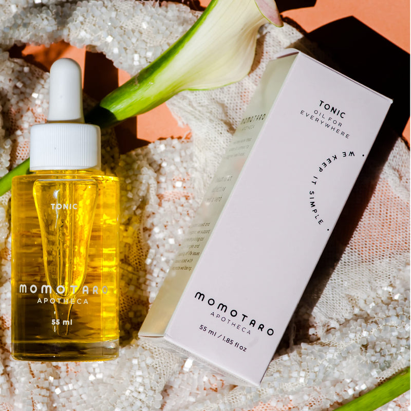 [Australia] - Momotaro Apotheca Tonic Bath + Body Oil Concentrate and spot treatment - For Discomfort from BV & Yeast Infection Support, Razor Burn, & Ingrown Hairs with soothing Jojoba oil base - 55 ml | 1.9 fl oz 