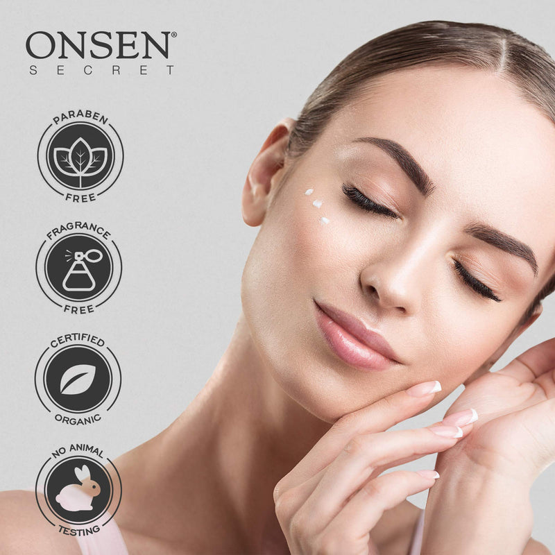 [Australia] - Onsen Under Eye Serum - Eye Serum Anti Aging Bags and Dark Circle, Made Of Sacred Japanese Hot Spring Minerals for Wrinkles, Dark Circles, Firming Morning & Night Soothing Serum 0.68 oz / 20 ml 0.68 Fl Oz (Pack of 1) 