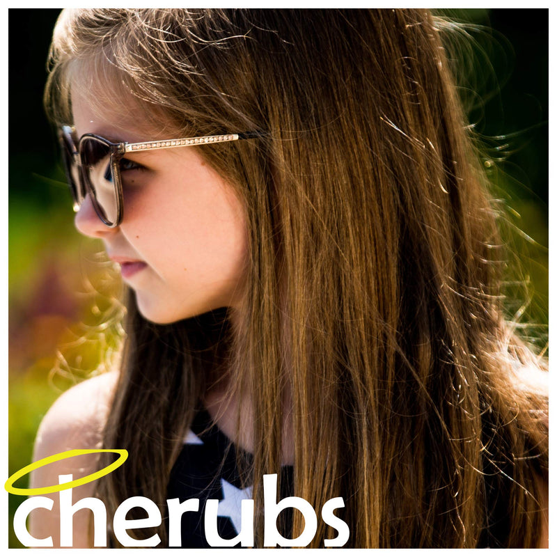 [Australia] - CHERUBS - Kids and Teen Style Polarized Sunglasses- Frost - Girls - Comfortable, Frame and Lens - UV400 Optometrist Approved - Fashionable Jewelry Temple 