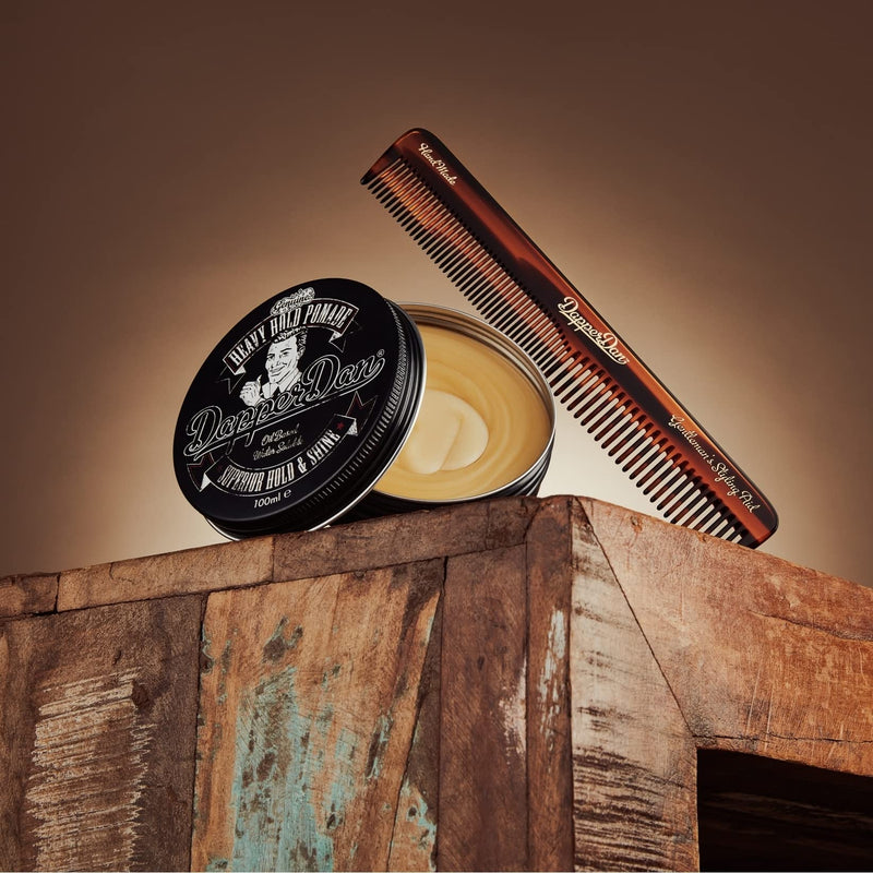 [Australia] - Dapper Dan Heavy Hold Pomade, Mens Hair Styling Product, 1 x 100 ml 100 ml (Pack of 1) 