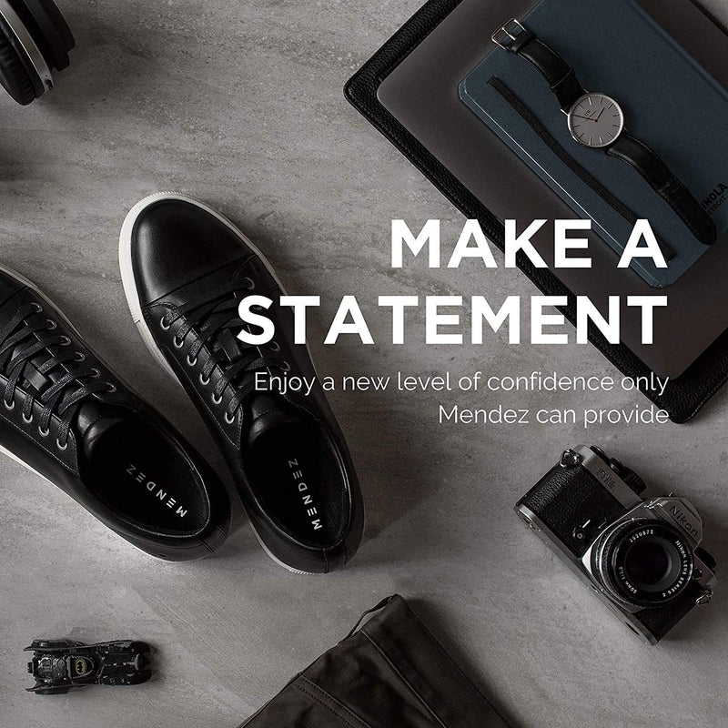 [Australia] - Mendez Premium Height Increase Insole - Advanced Comfort and Ergonomics, Shoe Lifts for Men & Women (Size 7 - 12), Heel Lifts for Shoes, Elevator Shoe, Height Increasing, 1.5 inch… 
