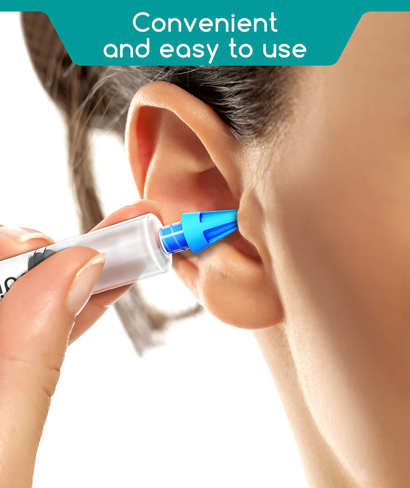 [Australia] - Medi Grade Ear Cleaner Ear Wax Remover - Ear Wax Removal Kit with 3X Soft Quad-Stream Tips. Clean Ears Naturally with Our Reusable Ear Cleaning Kit & Earwax Removal Tool for at-Home Ear Wax Removal 