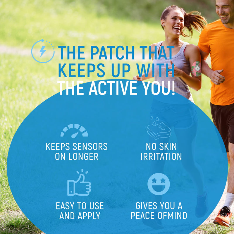 [Australia] - Rockadex - Freestyle Libre Sensor adhesives, Custom-Designed Freestyle Libre Patches, Diabetic Supplies Mix 10 Pack Cacti 