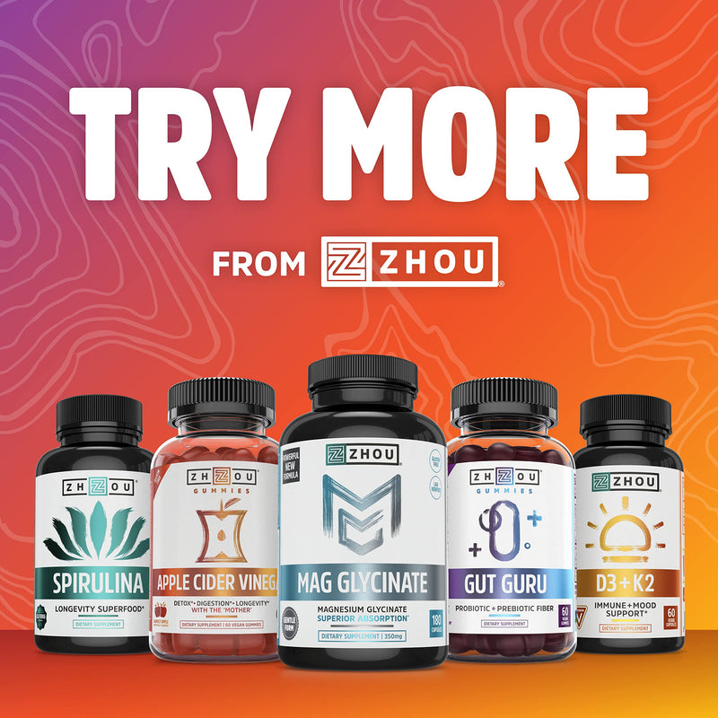 [Australia] - Zhou Nutrition Bloat Blast+ Digestive Enzymes with Probiotics, Bloating Relief for Women and Men, Reduce Water Retention and Improve Digestive Health, Vegan, Non-GMO, Gluten Free, 30 Servings 