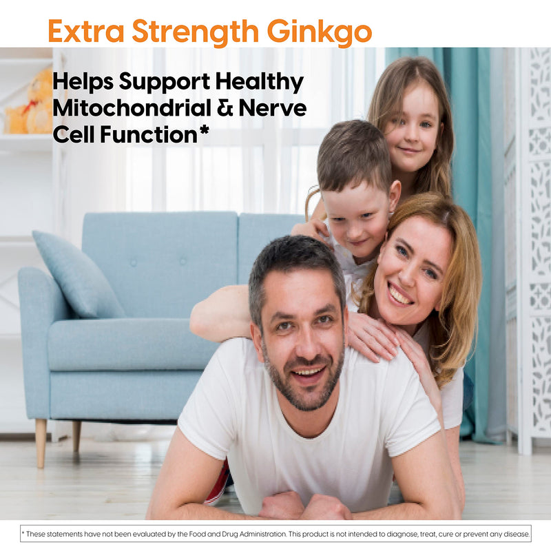 [Australia] - Doctor's Best Extra Strength Ginkgo, Non-GMO, Vegan, Gluten Free, Soy Free, Promotes Mental Function and Memory, 120 mg, 360 Count (Pack of 1) 