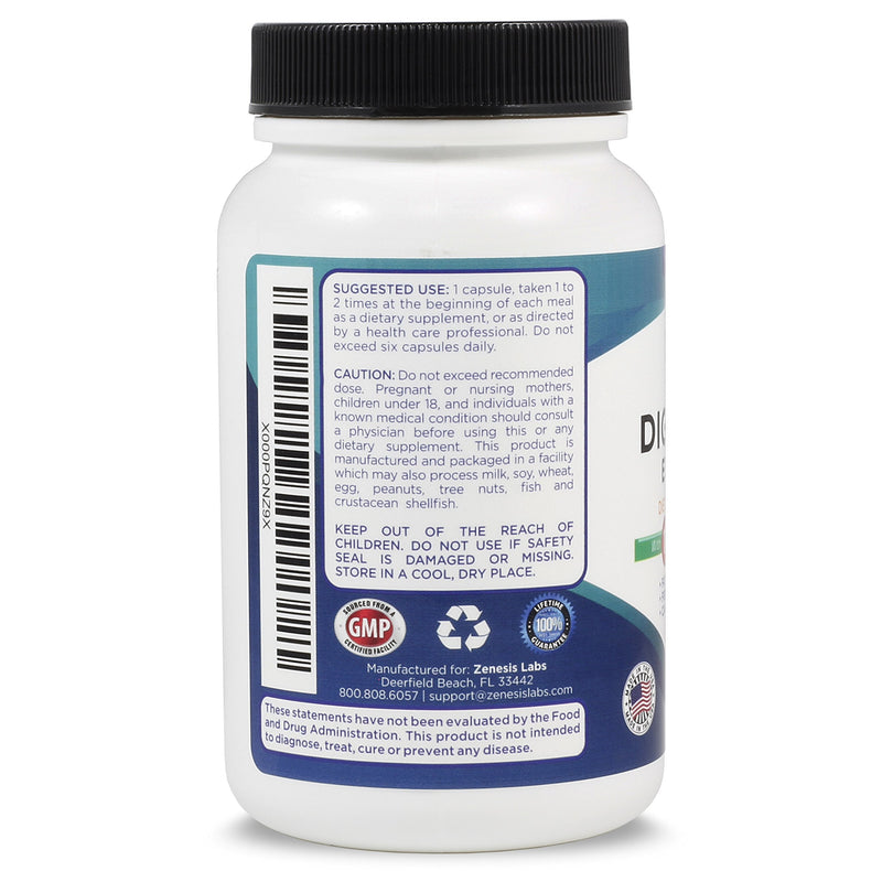 [Australia] - Digestive Enzymes - Amylase, Bromelain, Protease, Lipase & 14 Other Enzymes - 90 Capsules 