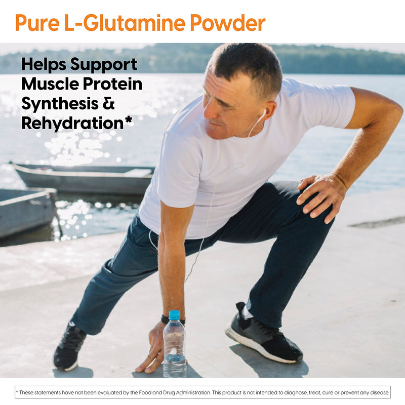 [Australia] - Doctor's Best Pure L-Glutamine Powder, Supports Muscle Mass, Strength & Post-Workout Recovery, Amino Acid, 300g 