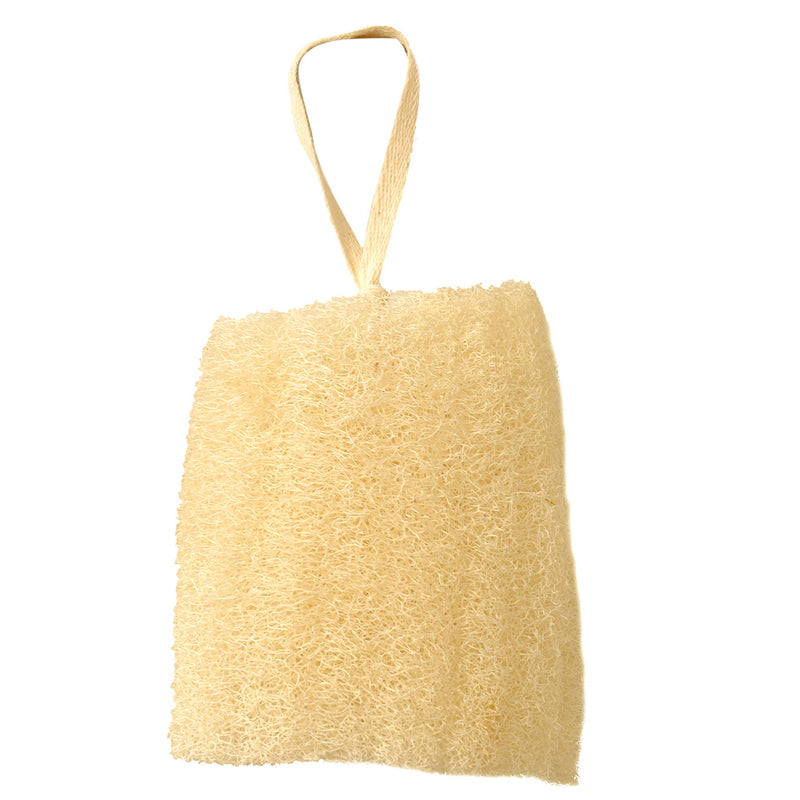 [Australia] - All Natural Loofah Sponge, Pack of 1 Real Egyptian Bath & Shower Exfoliating Loofa Scrubber Sponges for Face, Back & Body, Eco Friendly, No Toxic Chemicals, 6" x 6" by Crafts of Egypt Set of 1 