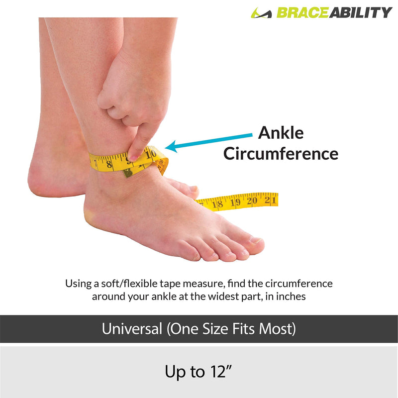 [Australia] - Plantar Fasciitis Day Ankle Brace | Daytime Splint with Heel Strap That Fits in Shoe for Peroneal Tendonitis Support, Foot Arch Pain Relief, PTTD, Achilles Tendonitis, and Sprains (Universal) 