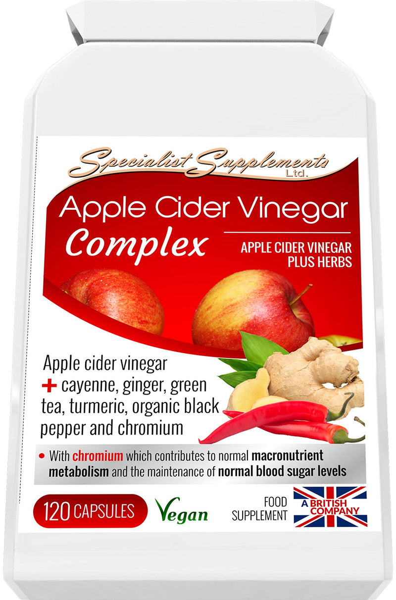 [Australia] - Specialist Supplements Apple Cider Vinegar Complex, 120 Capsules 