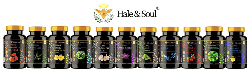 [Australia] - Hale & Soul 5-HTP, 180 Easy Swallow Tablets, Suitable for Vegans and Halal, Made in UK, GMP Standards 