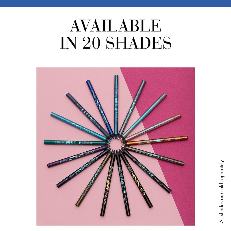 [Australia] - Bourjois Contour Clubbing Waterproof Eye Pencil Eyeliner and Eyeshadow 46 Bleu Néon, 1.2g 46 Bleu NÃon 1.2 g (Pack of 1) 