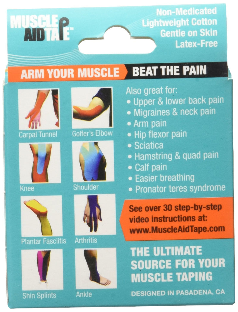 [Australia] - MuscleAidTape Kinesiology Tape (Beige) Beige 