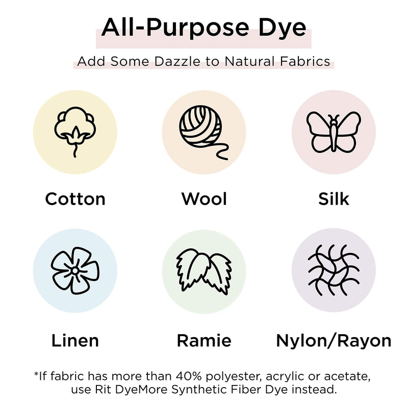 [Australia] - Rit Dye 88150 All Purpose Liquid Dye, Black, 8 Fl Oz 1 