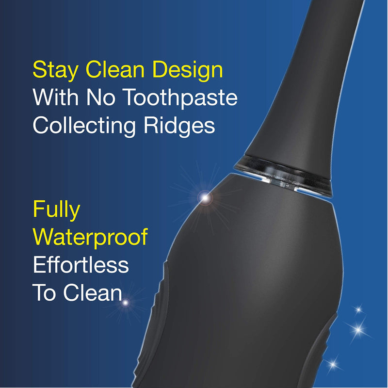 [Australia] - Sonic Electric Toothbrush, Powerful 50 Day Charge, 60 Day Satisfaction Guarantee, Inc 12 Brush Heads Valued £18… 