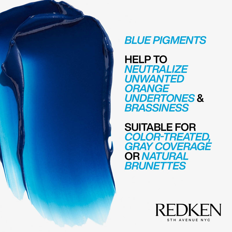 [Australia] - Redken Color Extend Brownlights | Blue Conditioner | For Natural & Color-Treated Brunettes Conditioner, New Look 