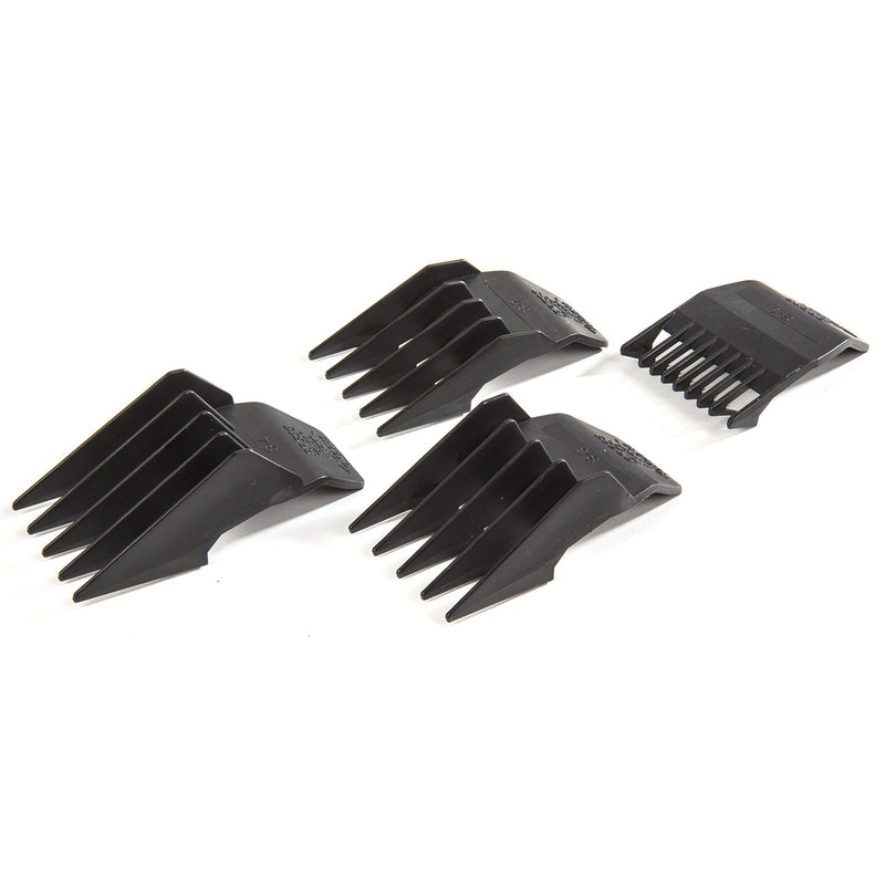 [Australia] - Wahl Professional - Clipper Peanut Guides 4 Pack #3166 - Cutting Lengths From 1/8"-1/2" - for Professional Stylists And Barbers 