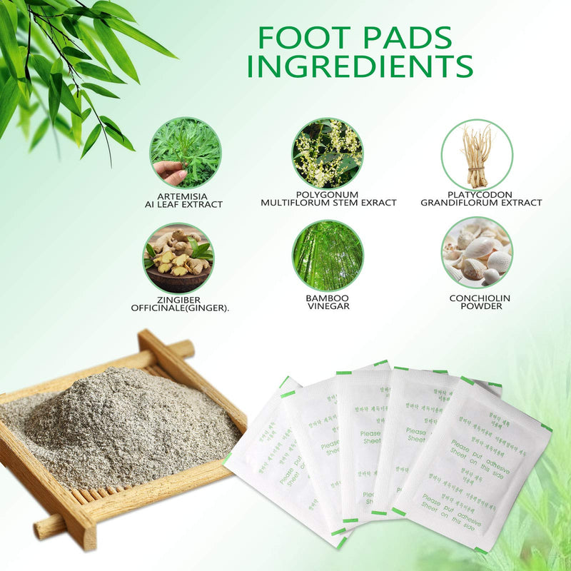 [Australia] - Detox Foot Patches, 20PCS Detox Foot Pads Relieve Body Stress, Feet Detox Pads Deep Cleansing for Impurity Removal, Pain Relief, Sleep Aid, Relaxation Enhance Blood Circulation 