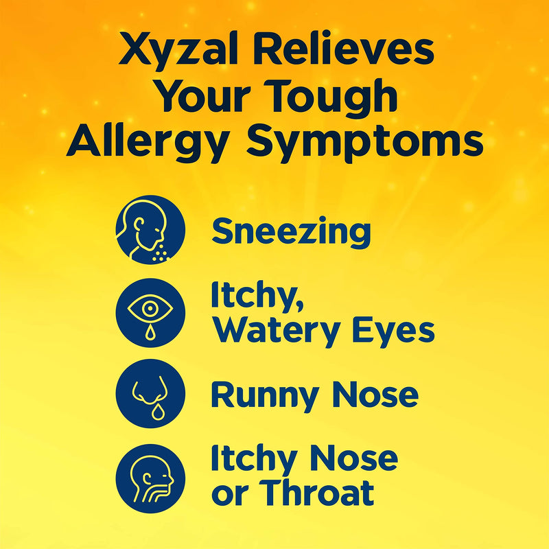 [Australia] - Xyzal Allergy Pills, 24-Hour Allergy Relief, 10-Count, Original Prescription Strength 