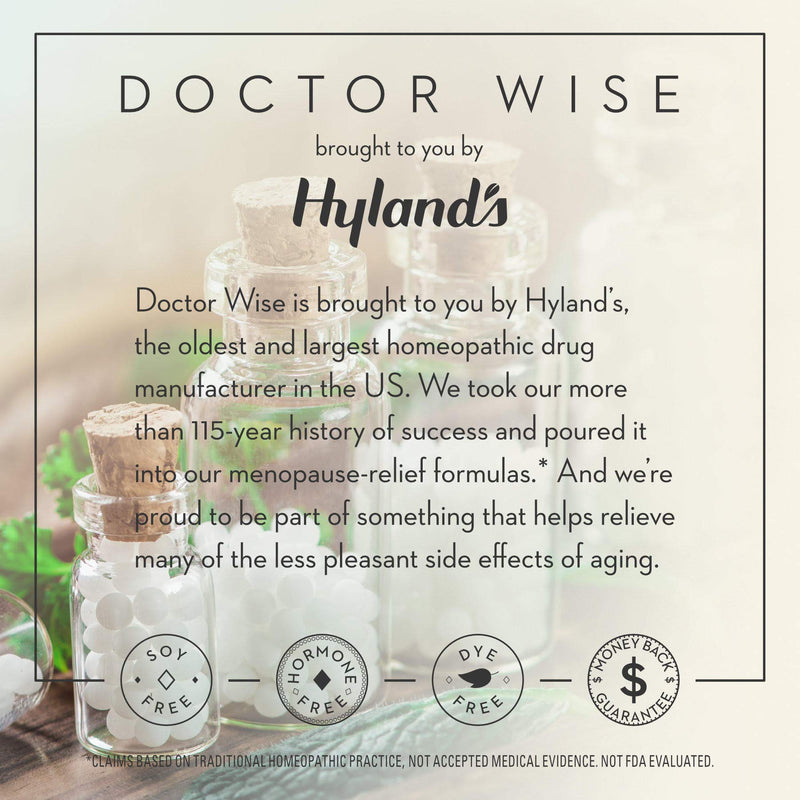 [Australia] - Menopause Natural Homeopathic Relief of Fatigue, Exhaustion, Hot Flashes and Night Sweats, Doctor Wise Menopause Energy by Hyland's, 68 Quick Dissolving Tablets 
