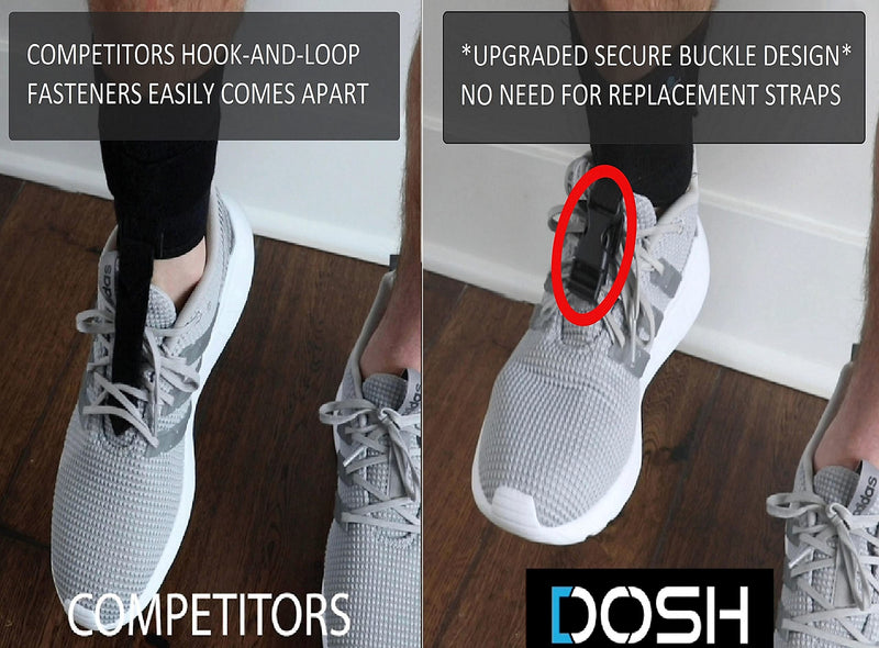 [Australia] - DOSH AFO Foot Drop Brace - Drop Foot Brace for Walking - Use as a Left or Right AFO Brace - Ankle Foot Orthosis Support Brace for Men and Women - Drop Foot Braces are used for Stroke, MS, & much more… 