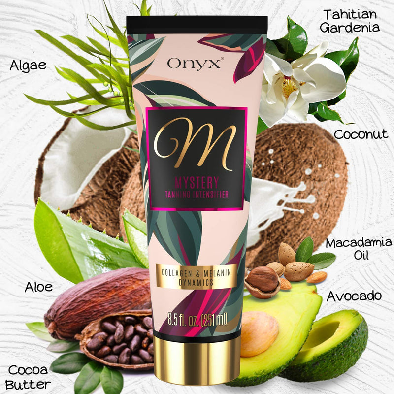 [Australia] - Onyx Mystery - Advanced Tanning Lotion – Melanin and Collagen Boost - Accelerator and Intensifier with Energizing Minerals 