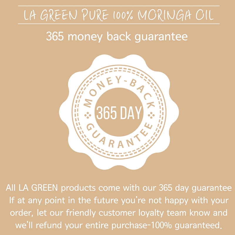 [Australia] - USDA Organic Moringa Oil Pure Multi purpose Skin Oil - for Face, Body, Hair - Food Grade, Oral Consumption - USDA Certified, Non GMO, Cold Pressed, Unrefined. bottle with Pump. Face Oil(3.4 fl oz) LA GREEN 