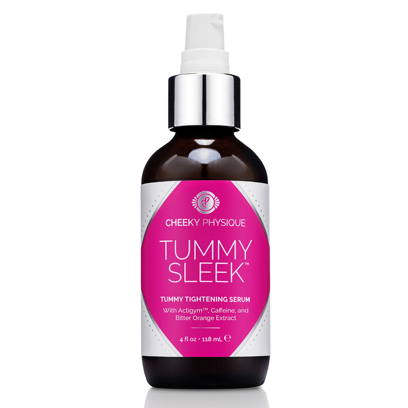 [Australia] - Tummy Sleek Stomach Tightening Serum - Skin Firming & Body Toning Gel for Abs Belly and Waist with Actigym + Caffeine + Bitter Orange Extract - 4 oz. 