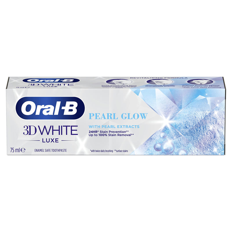 [Australia] - Oral-B 3D White Luxe Pearl Glow Toothpaste 75 ml 