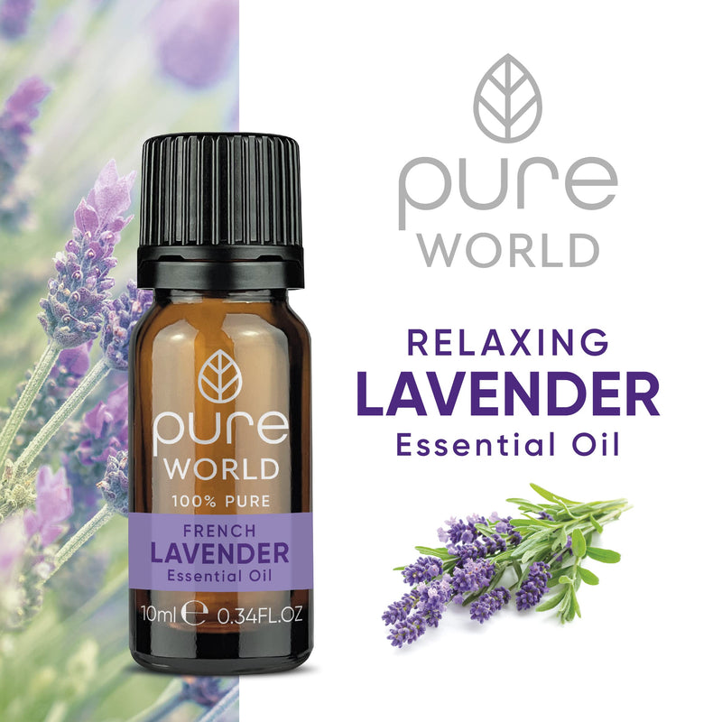 [Australia] - 100% Pure Natural French Lavender Essential Oil 10ML for Bath, Massage, Vaporising Therapeutic Grade Pure & Undiluted 
