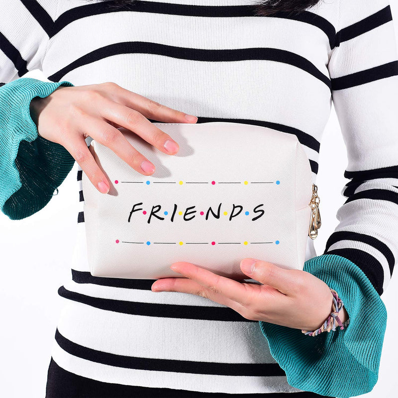[Australia] - Friends TV Show Merchandise Peephole Yellow Frame Friends Cosmetic Bag for Friends Fans!… 