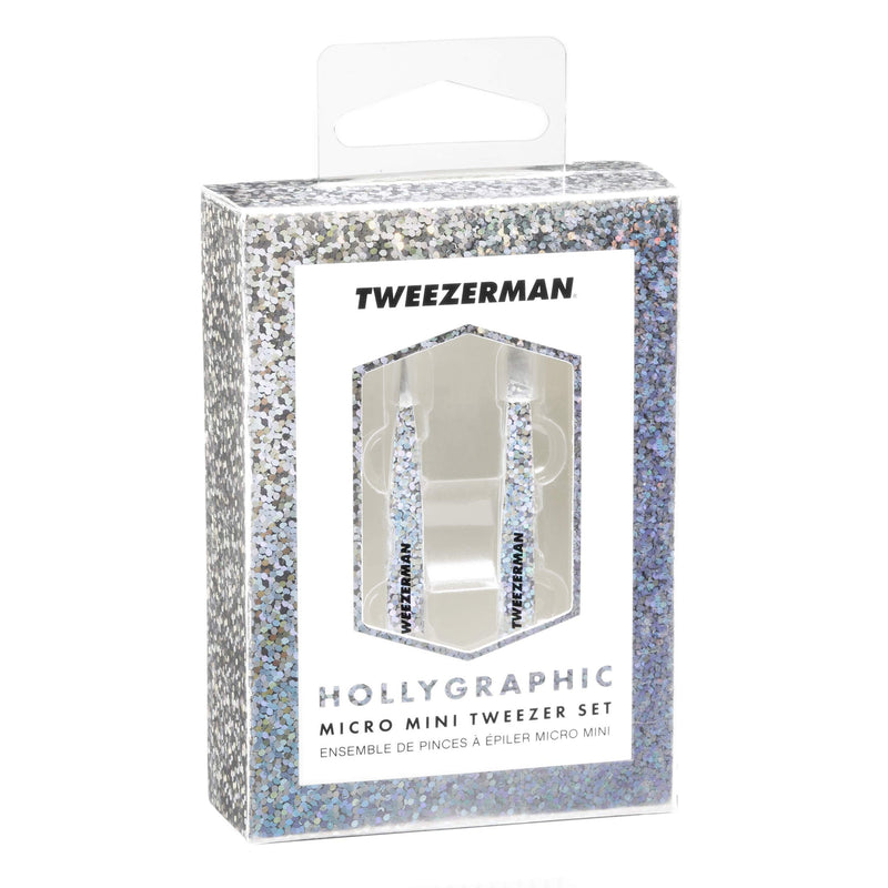 [Australia] - Tweezerman 4284-R Hollygraphic Micro Mini Tweezer Set 