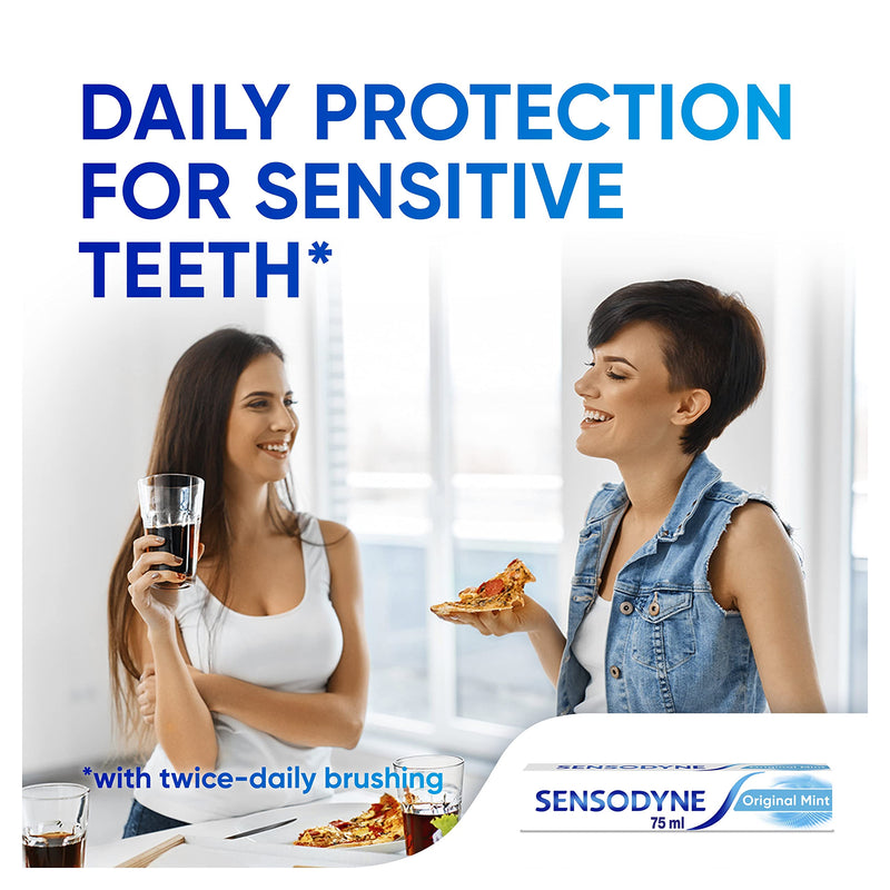 [Australia] - Sensodyne Sensitive Toothpaste Daily Care Original Mint, 75 ml (Pack of 1) 75 ml (Pack of 1) 