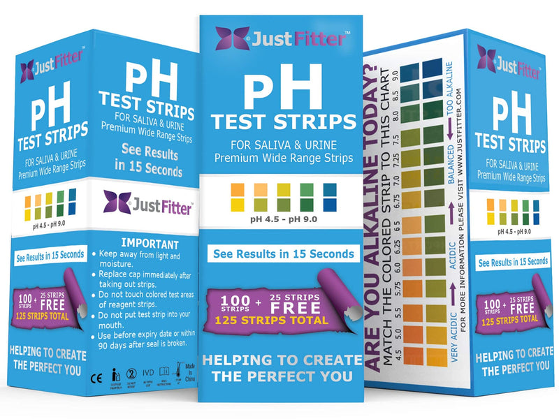 [Australia] - pH Test Strips for Testing Alkaline and Acid Levels in The Body. Track & Monitor Your pH Level Using Saliva and Urine. Get Highly Accurate Results in Seconds. 