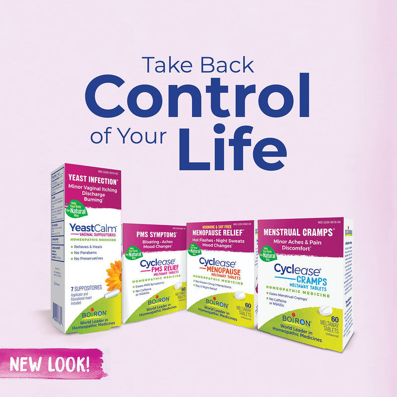 [Australia] - Boiron Cyclease Menopause for Relief from Hot Flashes, Mood Changes, Night Sweats, and Irritability - 120 Count (2 Pack of 60) 