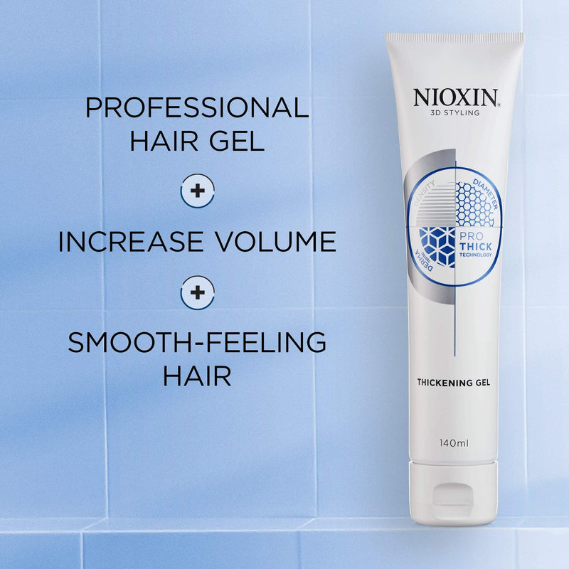 [Australia] - Nioxin 3D Styling Thickening Hair Gel 140 ml 