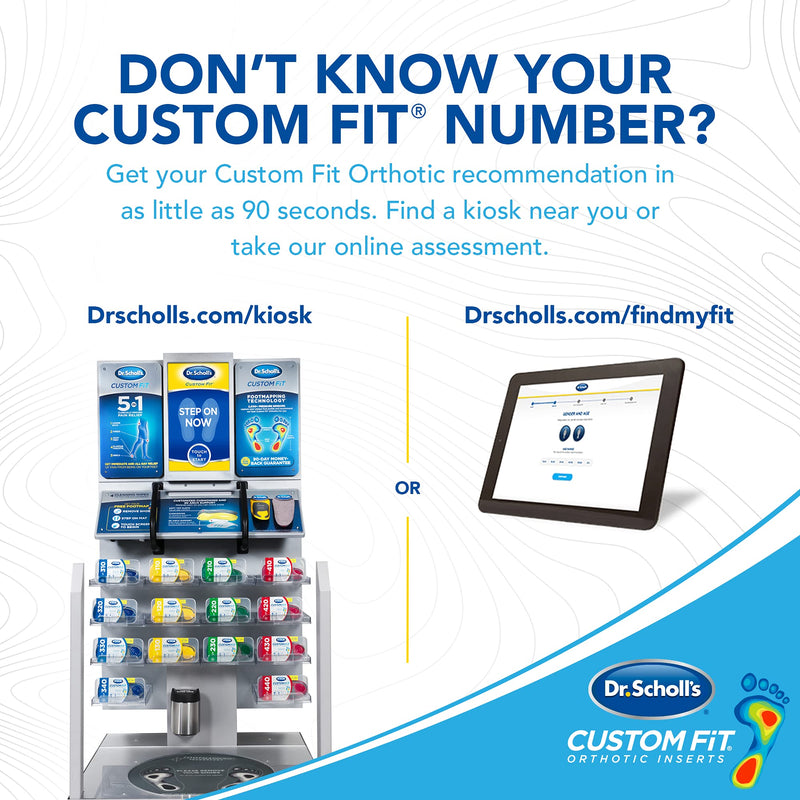 [Australia] - Dr. Scholl's Custom Fit Orthotic Inserts Cf 119 