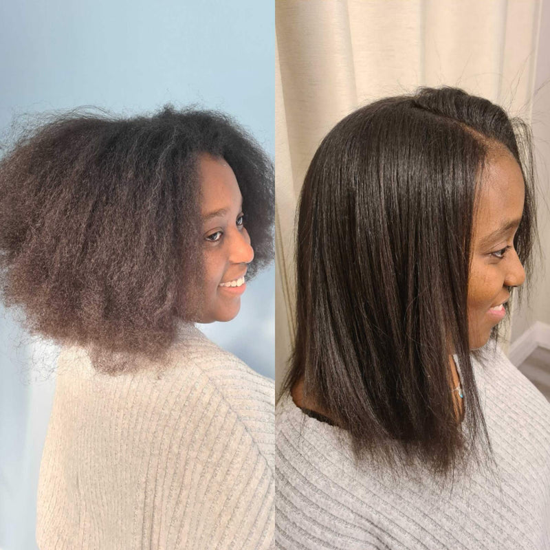 [Australia] - Nanobeauty Diamond Infused Brazilian Keratin Hair Straightening treatment Kit 250ml Vegan Luxury Blow dry smoothing/repair Plus 50ml Shampoo + Argan Oil Formaldehyde Free 