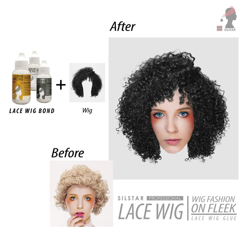 [Australia] - SILSTAR PROFESSIONAL LACE Wig BONDING Glue Diamond 40g_1.41oz Frontal Closure, Toupee, Weave, Hair Piece Made in Korea 