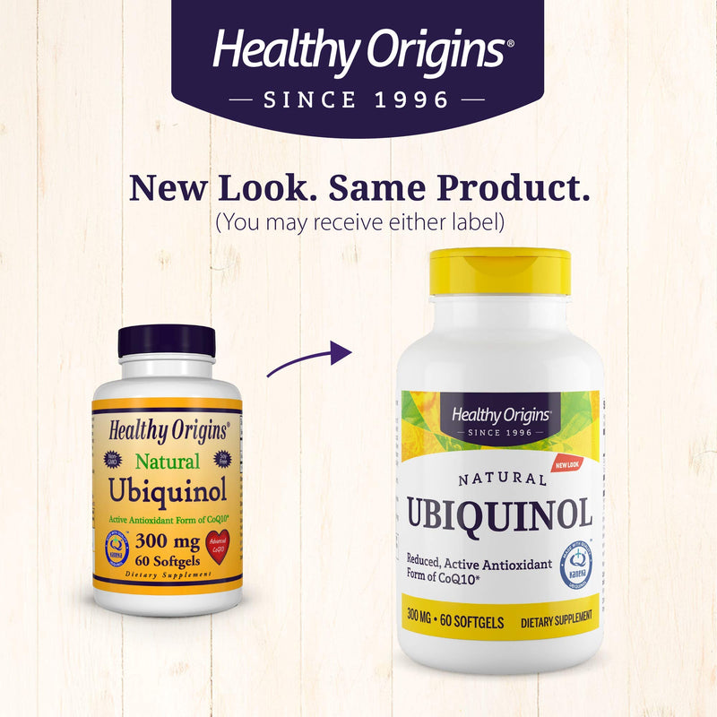 [Australia] - Healthy Orgins Ubiquinol Softgels, 300 mg, 60 Count 60 Count (Pack of 1) 