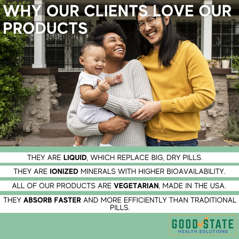 [Australia] - Good State | Liquid Ionic Zinc Ultra Concentrate | Dietary Supplement | Great for Immune System | 15mg is 10 Drops | 100 Servings Orange 60 ml (Pack of 1) 