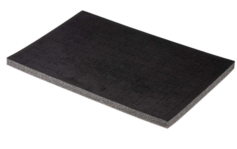 [Australia] - Ring Pad - 5-Pack Velvet Ring Display Tray, Ring Box Insert, Case, Ring Foam, Jewelry Tray Insert, for Accessory Storage, Show, Retail, Shop, Home, Counter Top, 100 Slot, Black, 13.4 x 9 x 0.5 Inches 