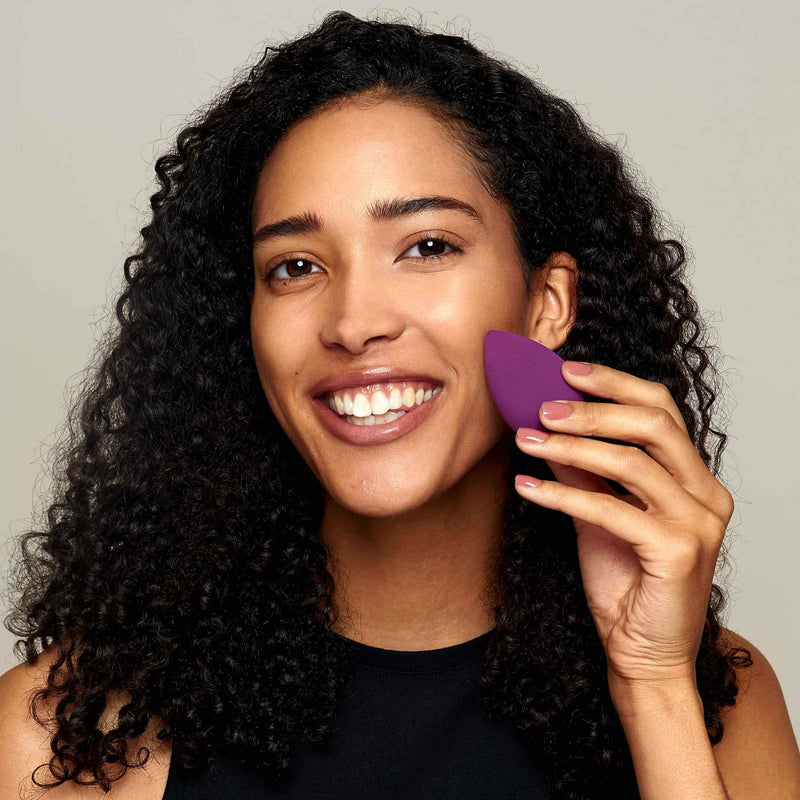 [Australia] - Wunder2 WUNDER_BLEND Makeup Beauty Sponge Blender Applicator Tool, Purple, 1 Count 