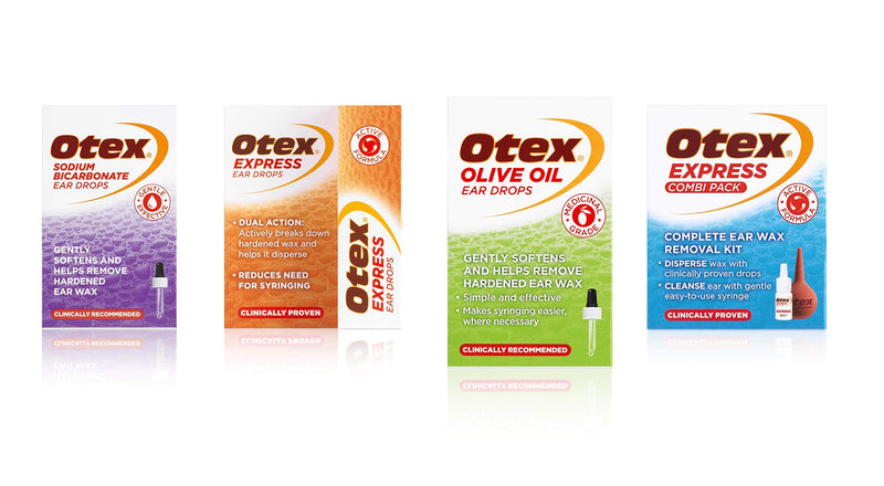[Australia] - Otex Olive Oil Ear Drops For Natural, Gentle Removal of Excessive, Hardened Ear Wax. Bottle with Dropper Applicator, 10 ml (Pack of 1) 