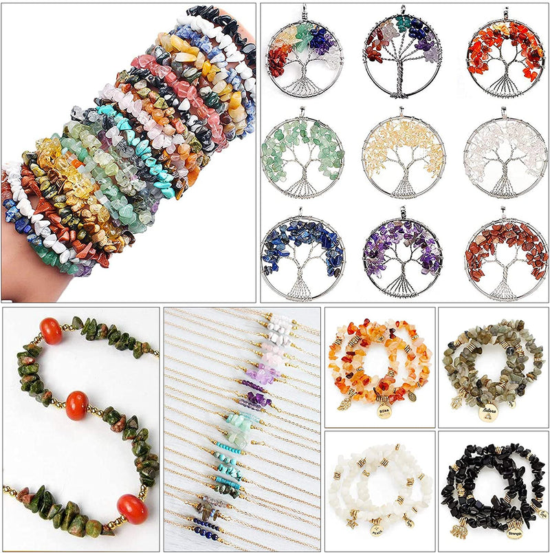 [Australia] - AD Beads 34 inches 5-10mm Natural Chips Nuggets Freeform Tumbled Irregular Gemstone for Necklace Bracelet Earring Chandelier Healing Crystal (African Turquoise) African Turquoise 