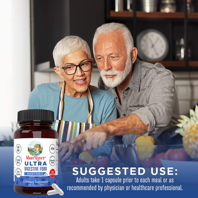 [Australia] - Digestive Enzymes for Gut Health | Up to 2 Month Supply | Enzymes for Digestion with Amylase, Lipase & Lactase | Digestive Enzyme Capsules for Immune Support | Vegan | Non-GMO | 60 Count 