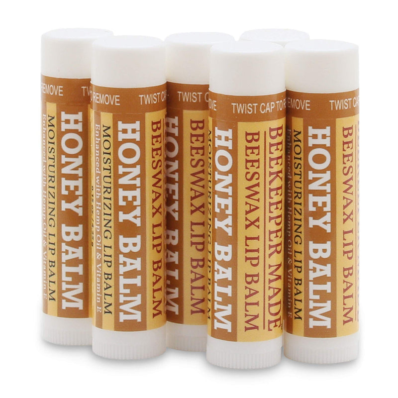 [Australia] - Beekeeper Made Beeswax Bulk Lip Balm, 40 Count Honey Flavor | For Men, Women, and Children. Great for Gifts, Showers, & More 